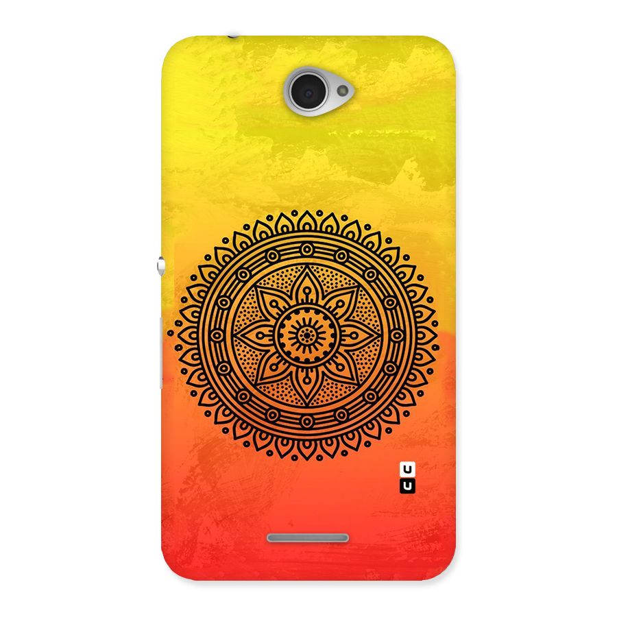 Beautiful Circle Art Back Case for Sony Xperia E4