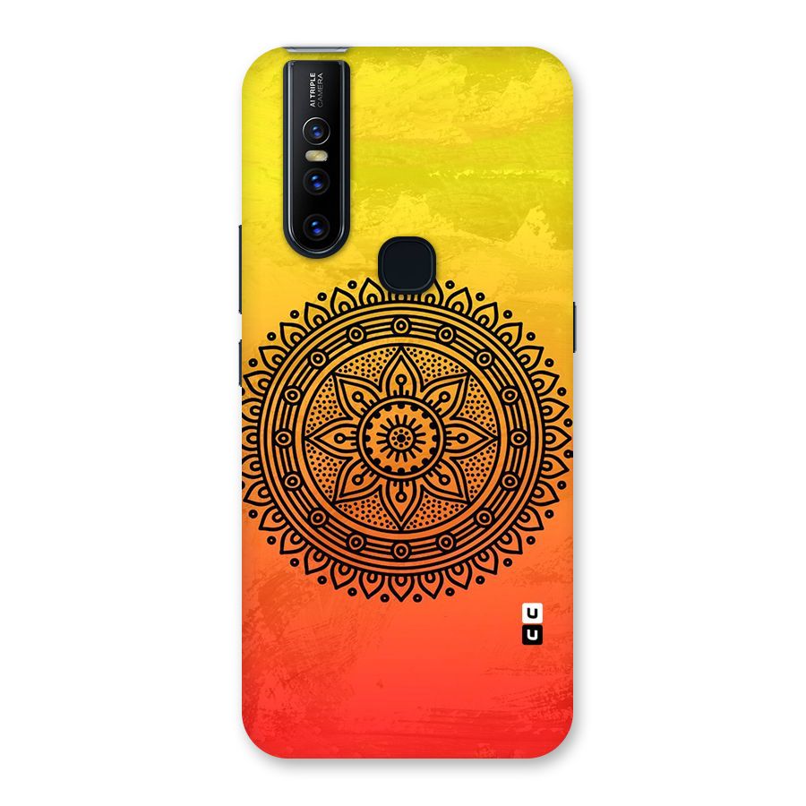 Beautiful Circle Art Back Case for Vivo V15