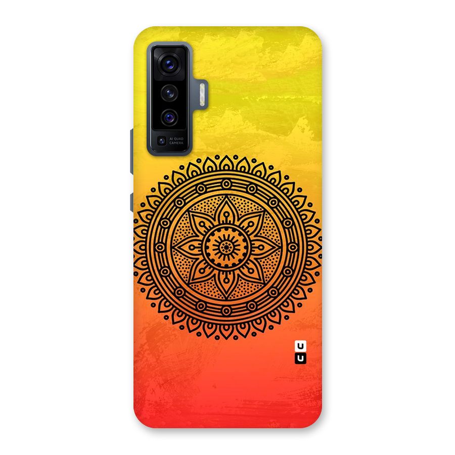 Beautiful Circle Art Back Case for Vivo X50
