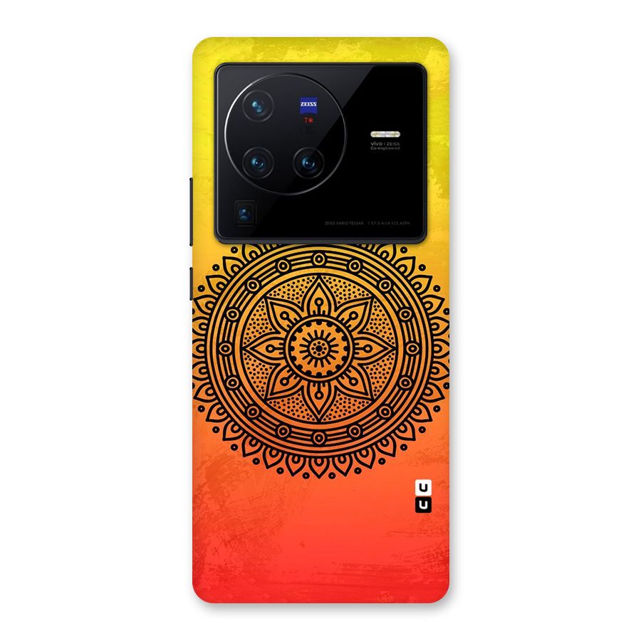 Beautiful Circle Art Back Case for Vivo X80 Pro