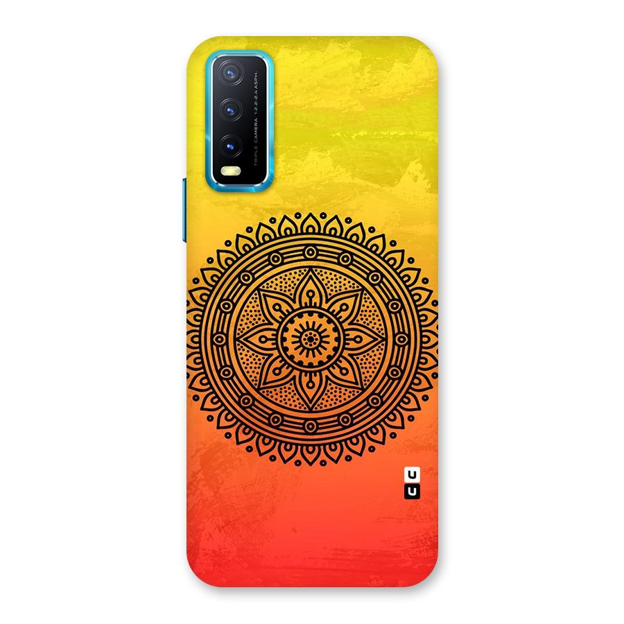 Beautiful Circle Art Back Case for Vivo Y20A