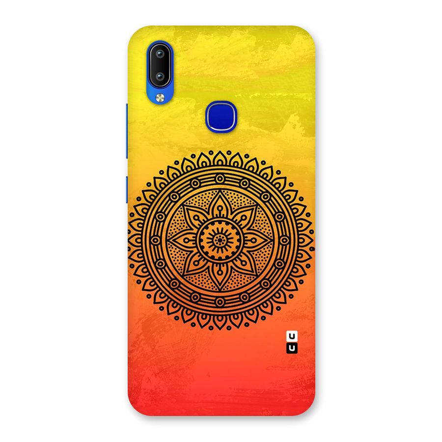 Beautiful Circle Art Back Case for Vivo Y91