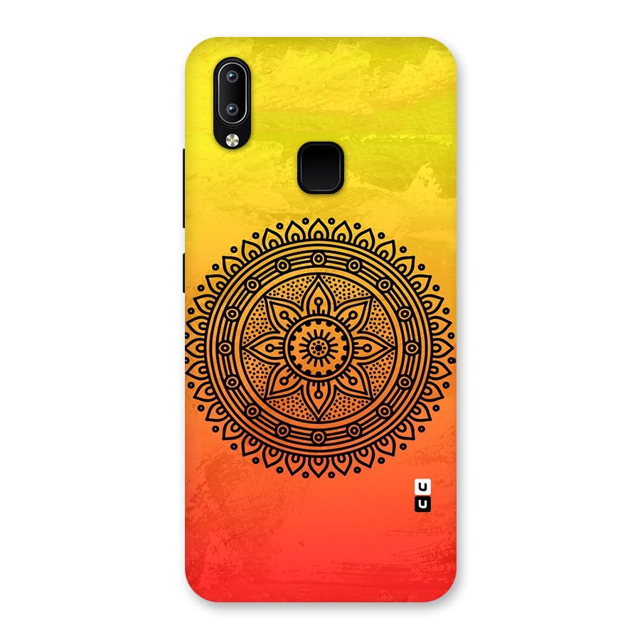 Beautiful Circle Art Back Case for Vivo Y95