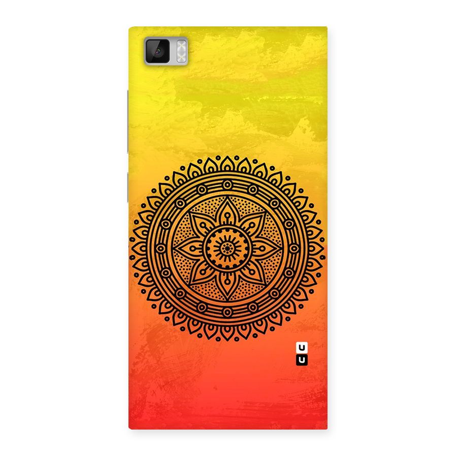 Beautiful Circle Art Back Case for Xiaomi Mi3