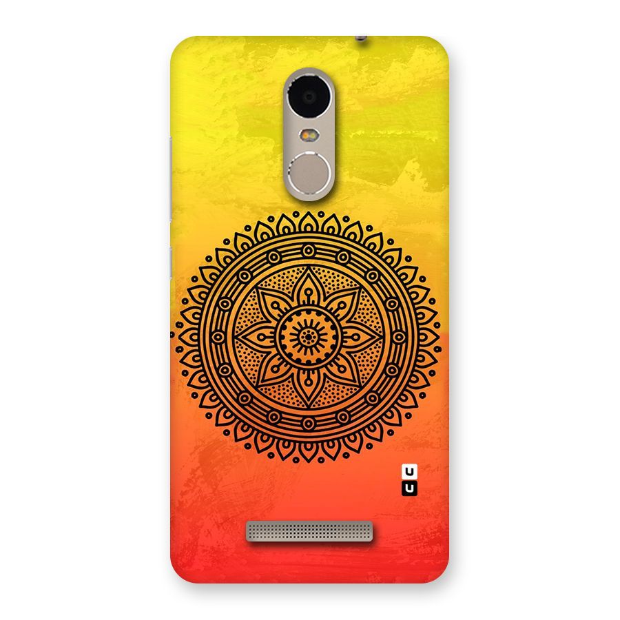 Beautiful Circle Art Back Case for Xiaomi Redmi Note 3