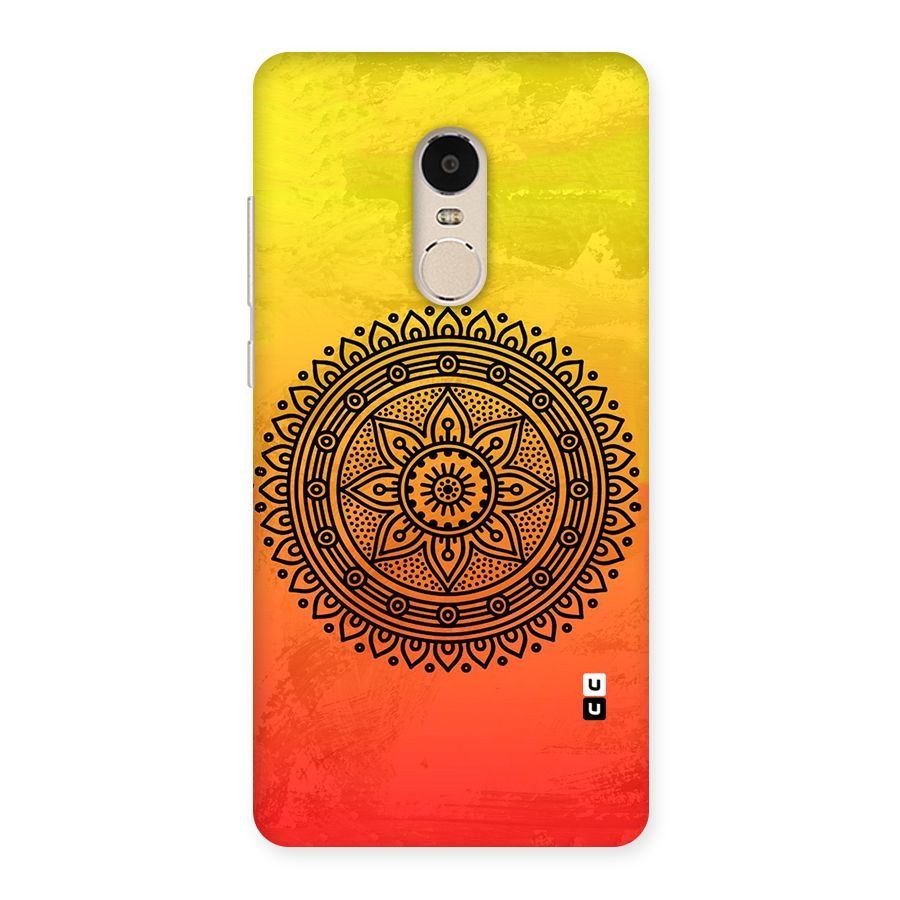 Beautiful Circle Art Back Case for Xiaomi Redmi Note 4