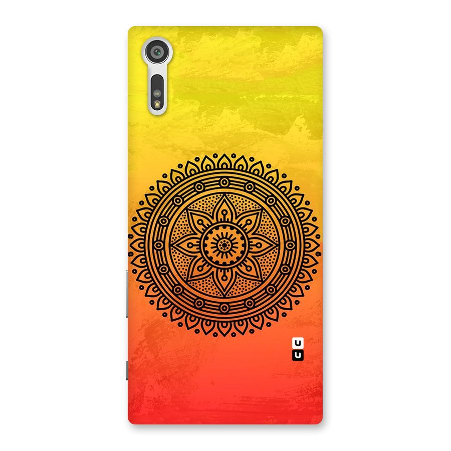 Beautiful Circle Art Back Case for Xperia XZ