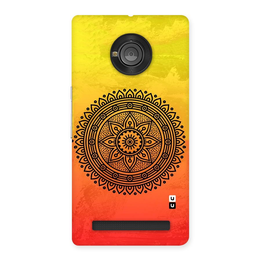 Beautiful Circle Art Back Case for Yu Yunique