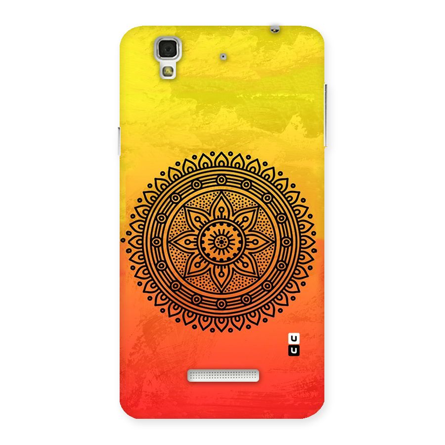 Beautiful Circle Art Back Case for Yu Yureka