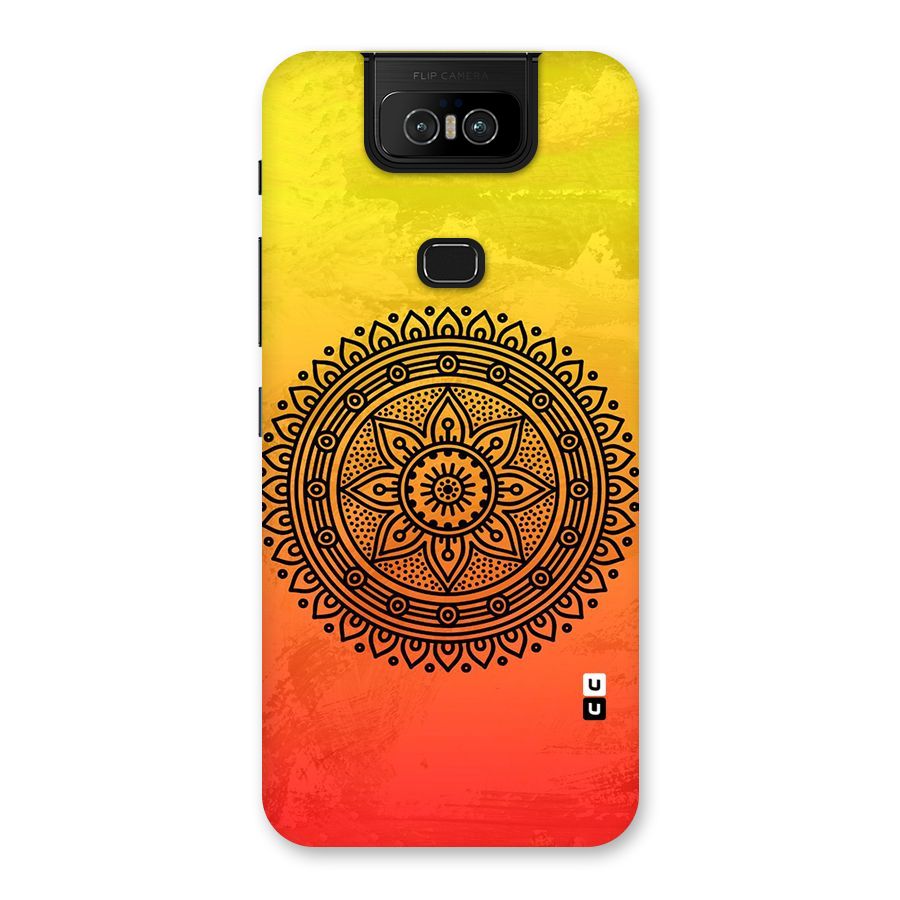 Beautiful Circle Art Back Case for Zenfone 6z