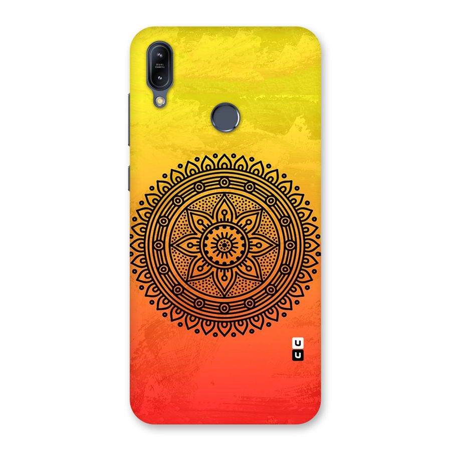 Beautiful Circle Art Back Case for Zenfone Max M2