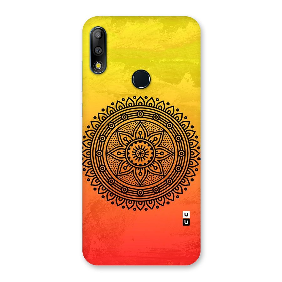 Beautiful Circle Art Back Case for Zenfone Max Pro M2