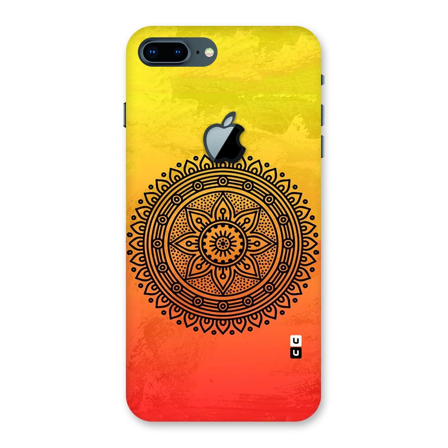 Beautiful Circle Art Back Case for iPhone 7 Plus Apple Cut