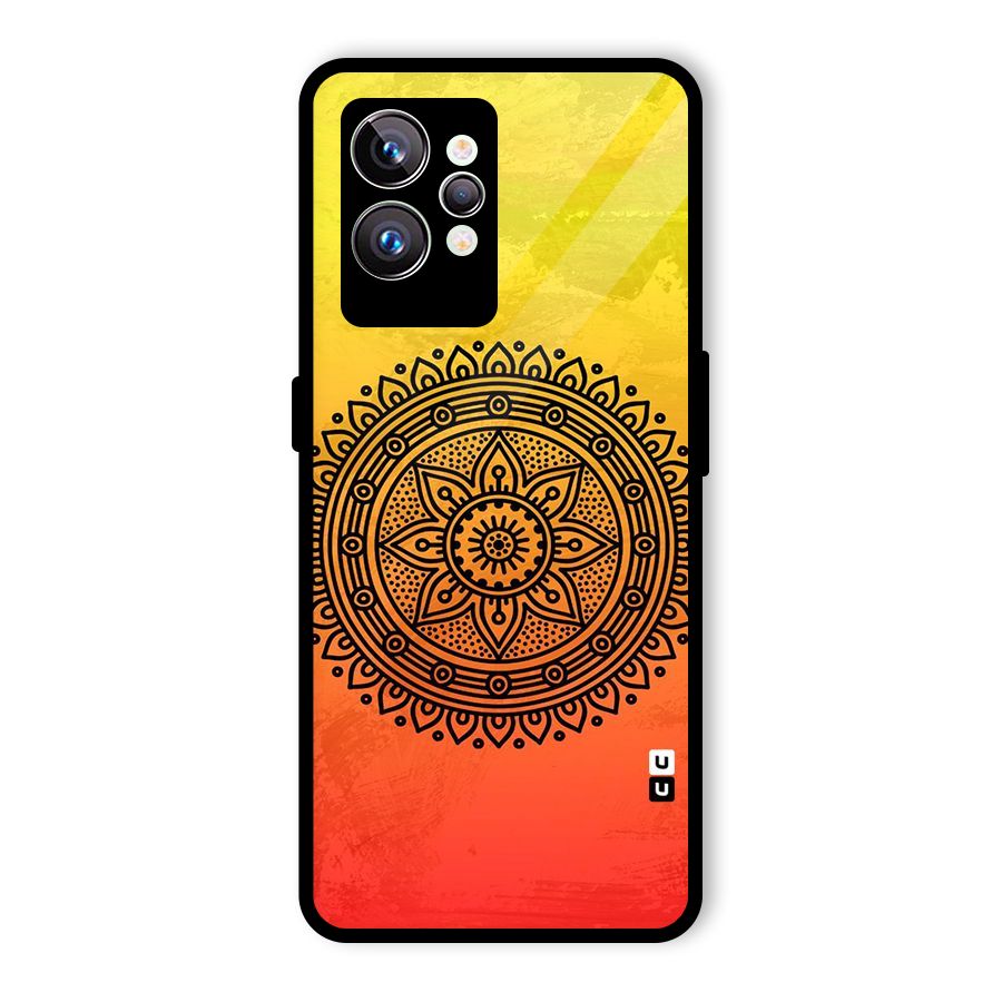 Beautiful Circle Art Glass Back Case for Realme GT2 Pro