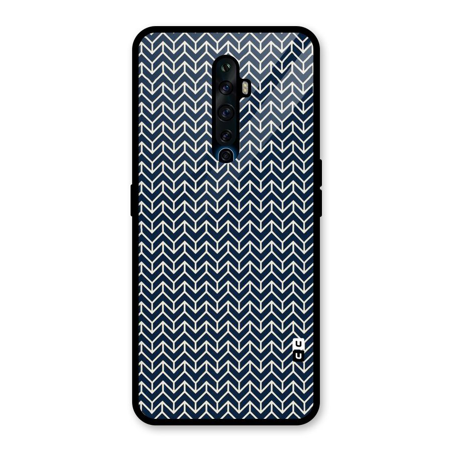 Beautiful Design Glass Back Case for Oppo Reno2 F
