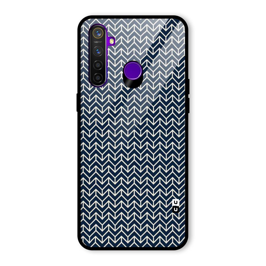 Beautiful Design Glass Back Case for Realme 5 Pro
