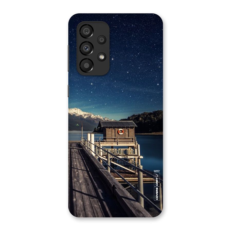 Beautiful Dock Hut Back Case for Galaxy A33 5G