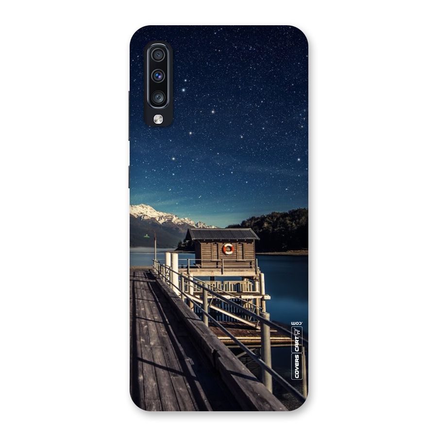 Beautiful Dock Hut Back Case for Galaxy A70