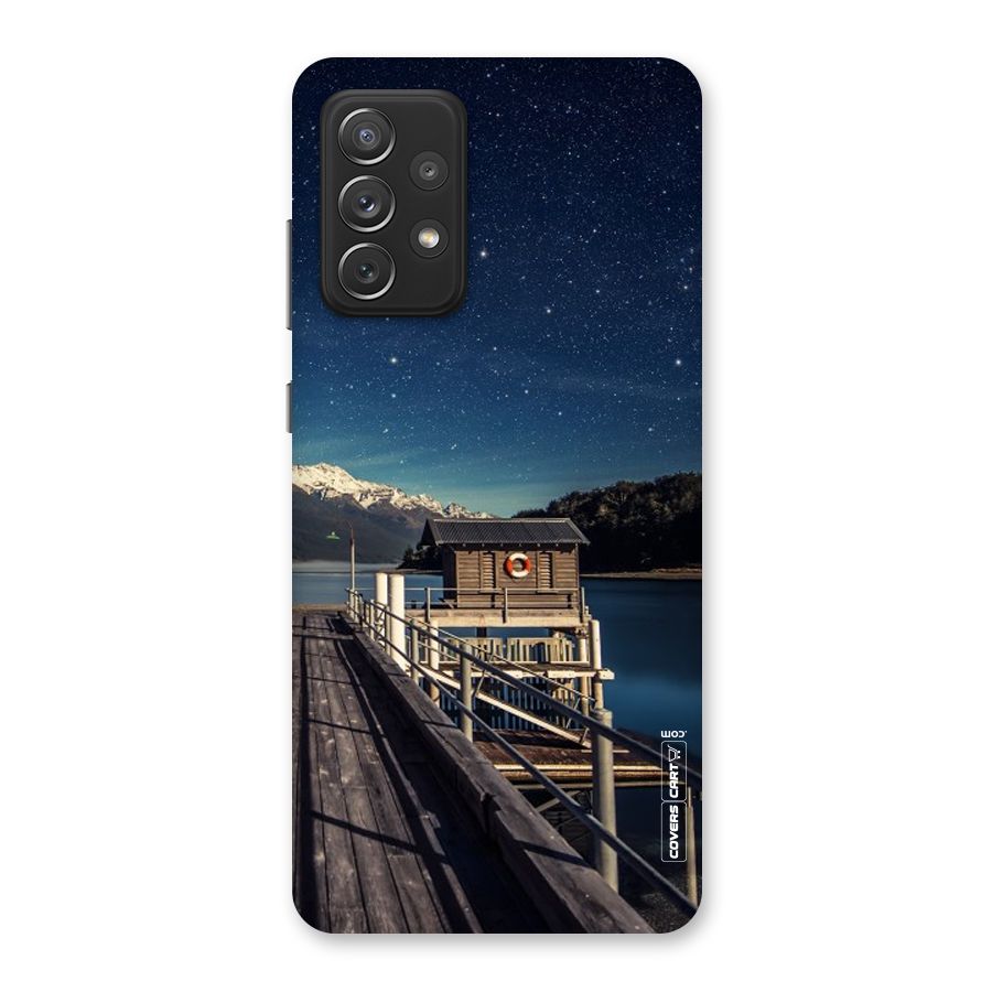 Beautiful Dock Hut Back Case for Galaxy A72