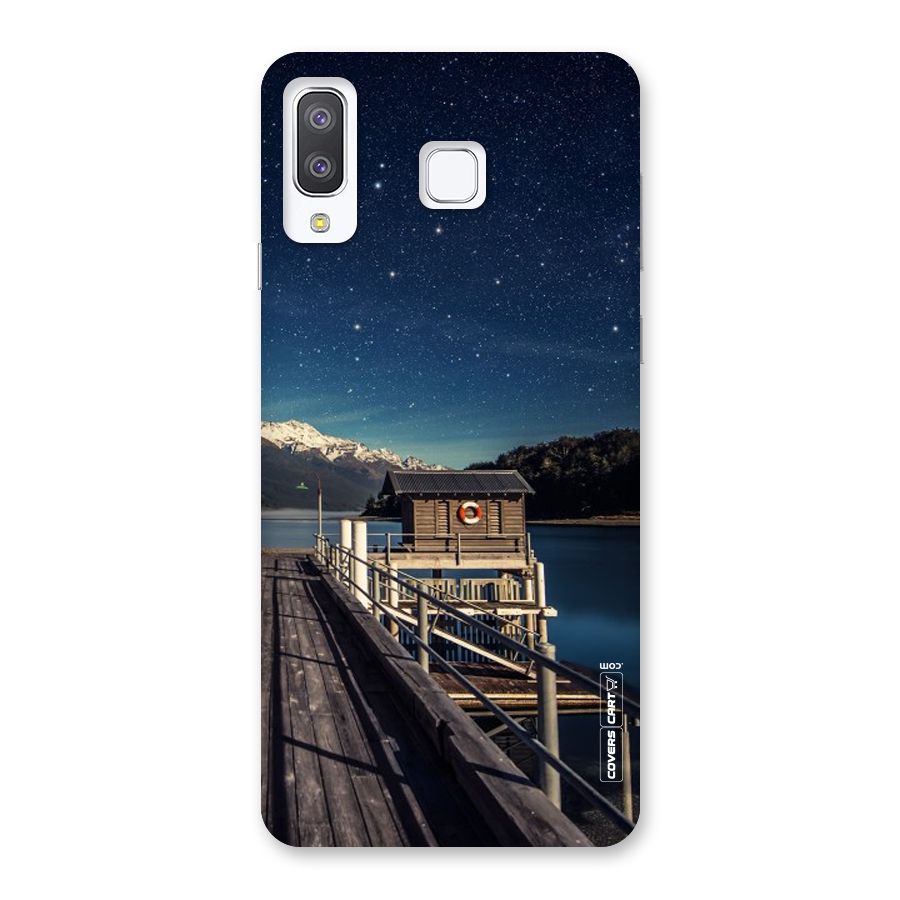 Beautiful Dock Hut Back Case for Galaxy A8 Star