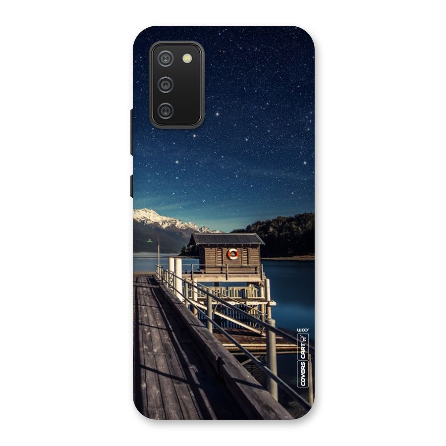 Beautiful Dock Hut Back Case for Galaxy M02s