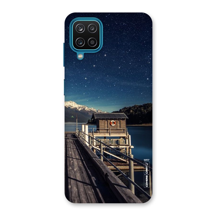 Beautiful Dock Hut Back Case for Galaxy M12