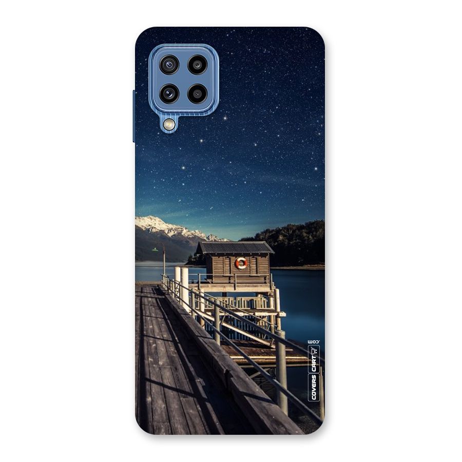 Beautiful Dock Hut Back Case for Galaxy M32
