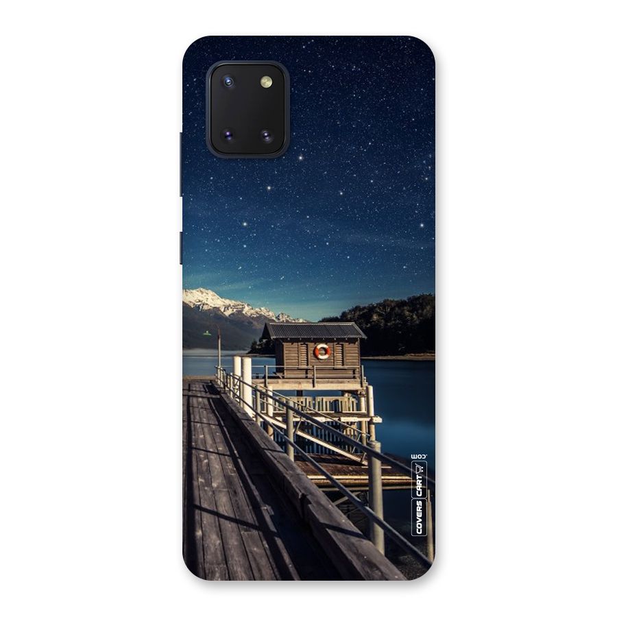 Beautiful Dock Hut Back Case for Galaxy Note 10 Lite