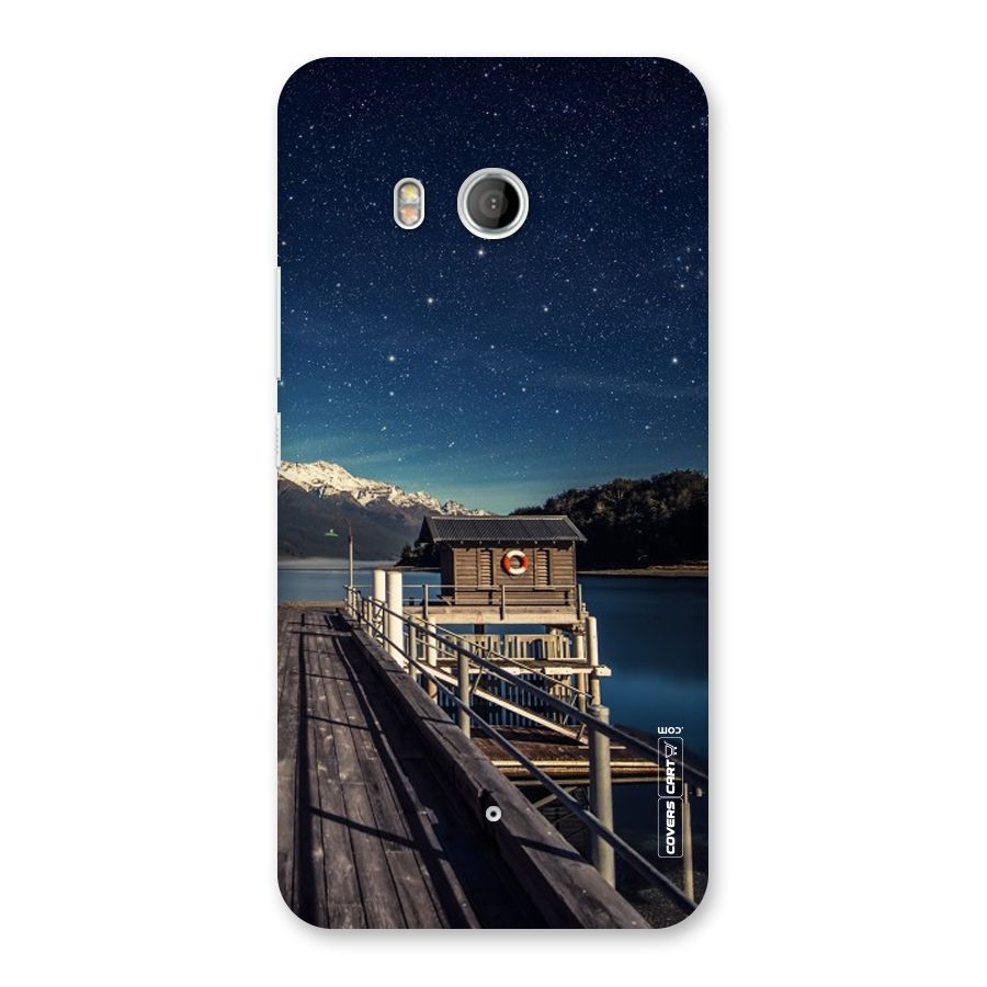 Beautiful Dock Hut Back Case for HTC U11