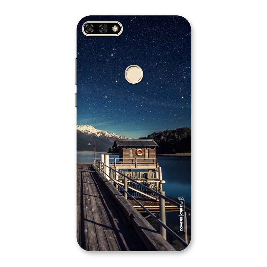 Beautiful Dock Hut Back Case for Honor 7A