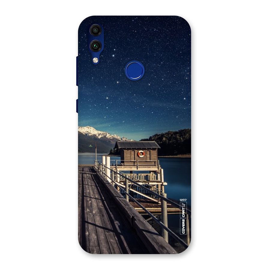 Beautiful Dock Hut Back Case for Honor 8C