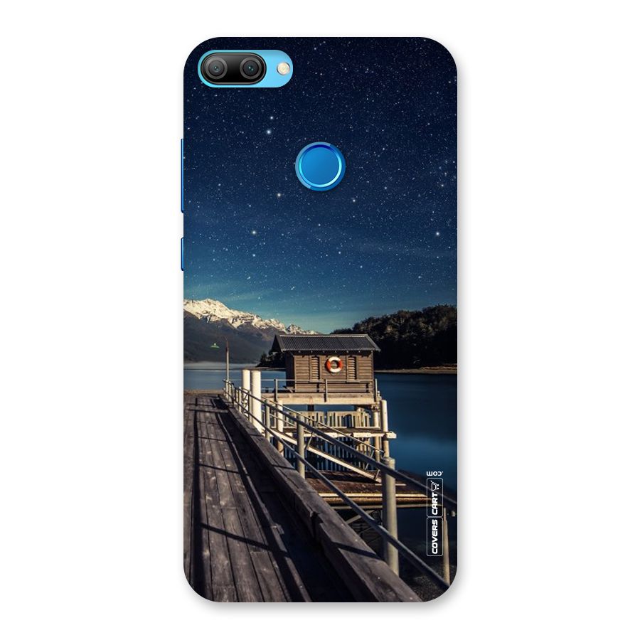 Beautiful Dock Hut Back Case for Honor 9N