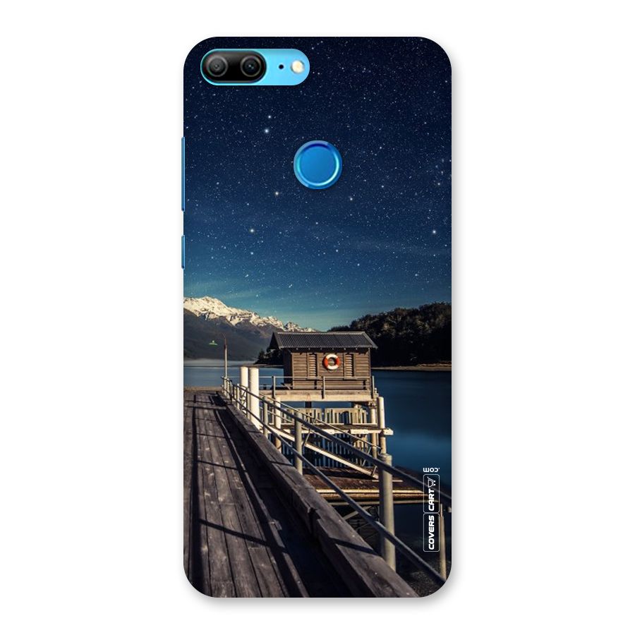 Beautiful Dock Hut Back Case for Honor 9 Lite