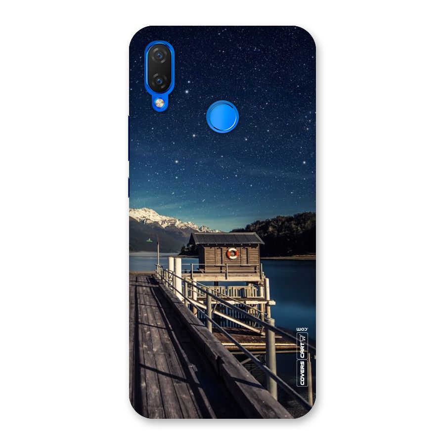 Beautiful Dock Hut Back Case for Huawei P Smart+