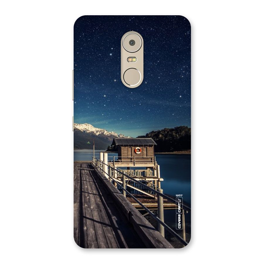 Beautiful Dock Hut Back Case for Lenovo K6 Note