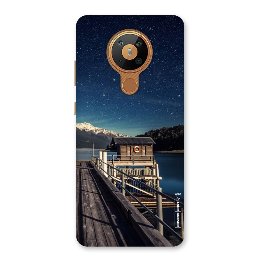 Beautiful Dock Hut Back Case for Nokia 5.3