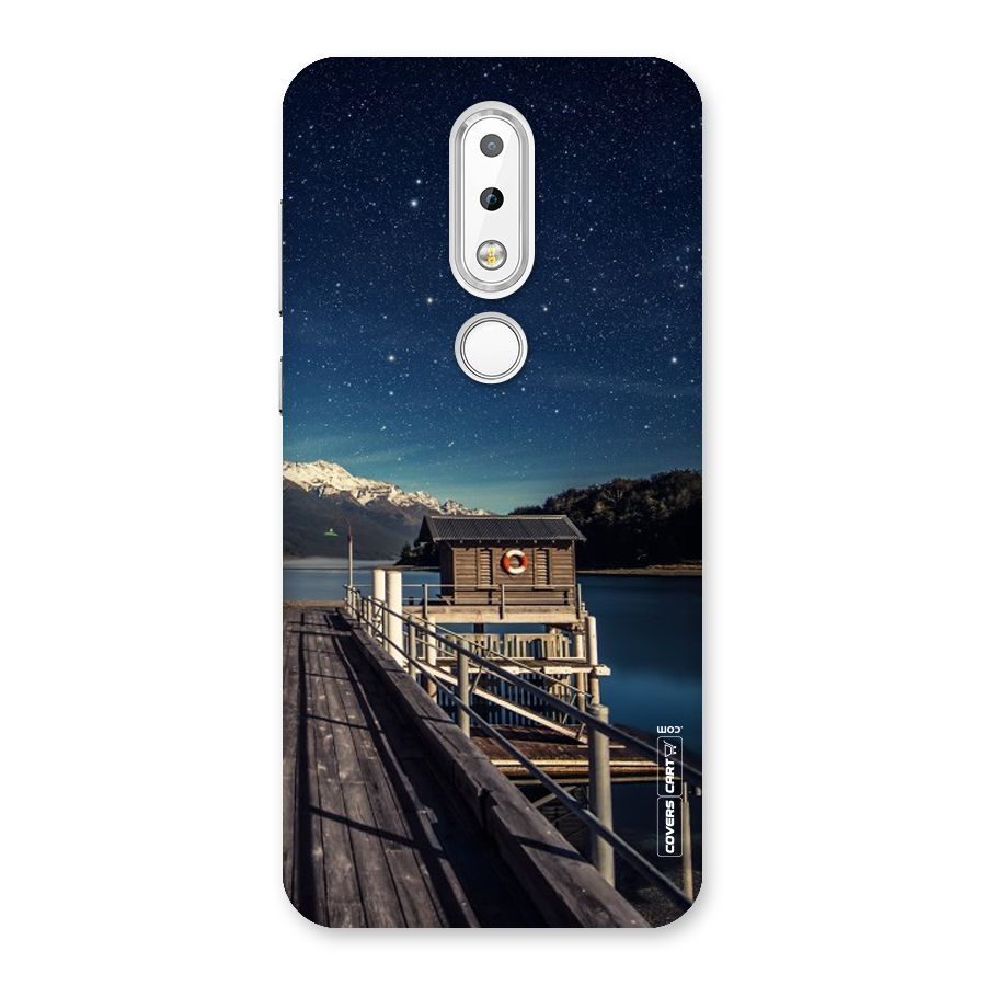 Beautiful Dock Hut Back Case for Nokia 6.1 Plus