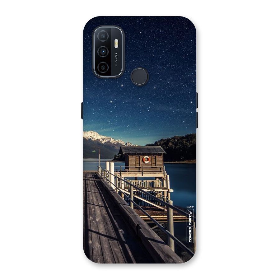 Beautiful Dock Hut Back Case for Oppo A32