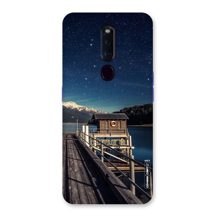Beautiful Dock Hut Back Case for Oppo F11 Pro