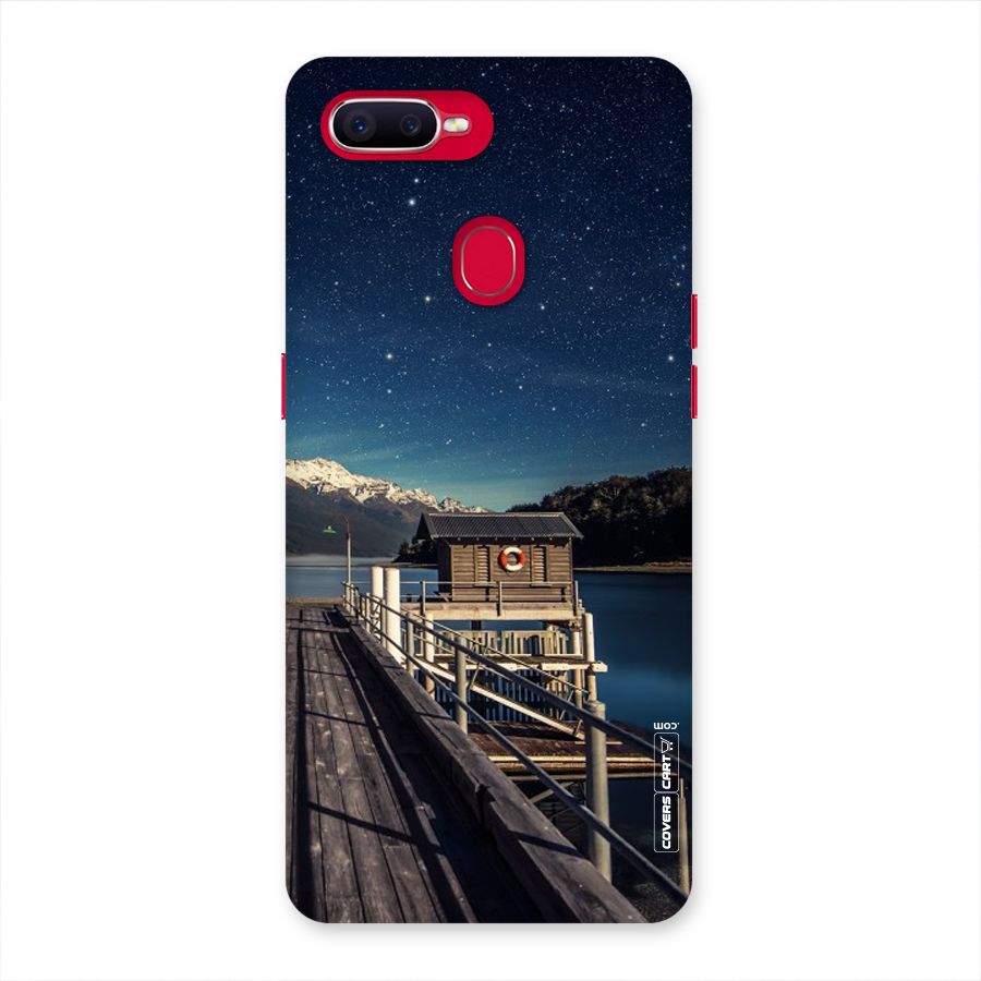 Beautiful Dock Hut Back Case for Oppo F9 Pro