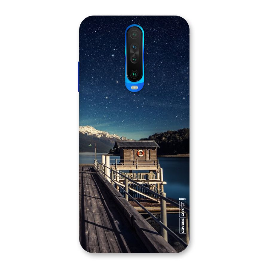 Beautiful Dock Hut Back Case for Poco X2