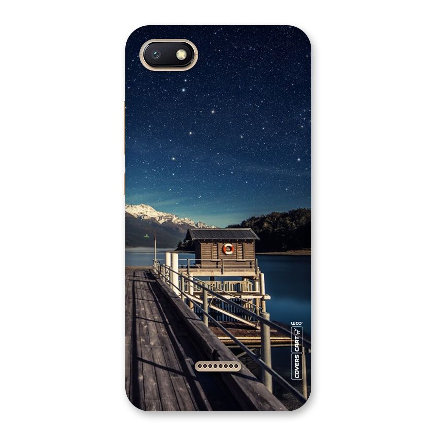 Beautiful Dock Hut Back Case for Redmi 6A