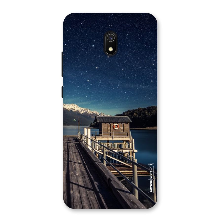 Beautiful Dock Hut Back Case for Redmi 8A
