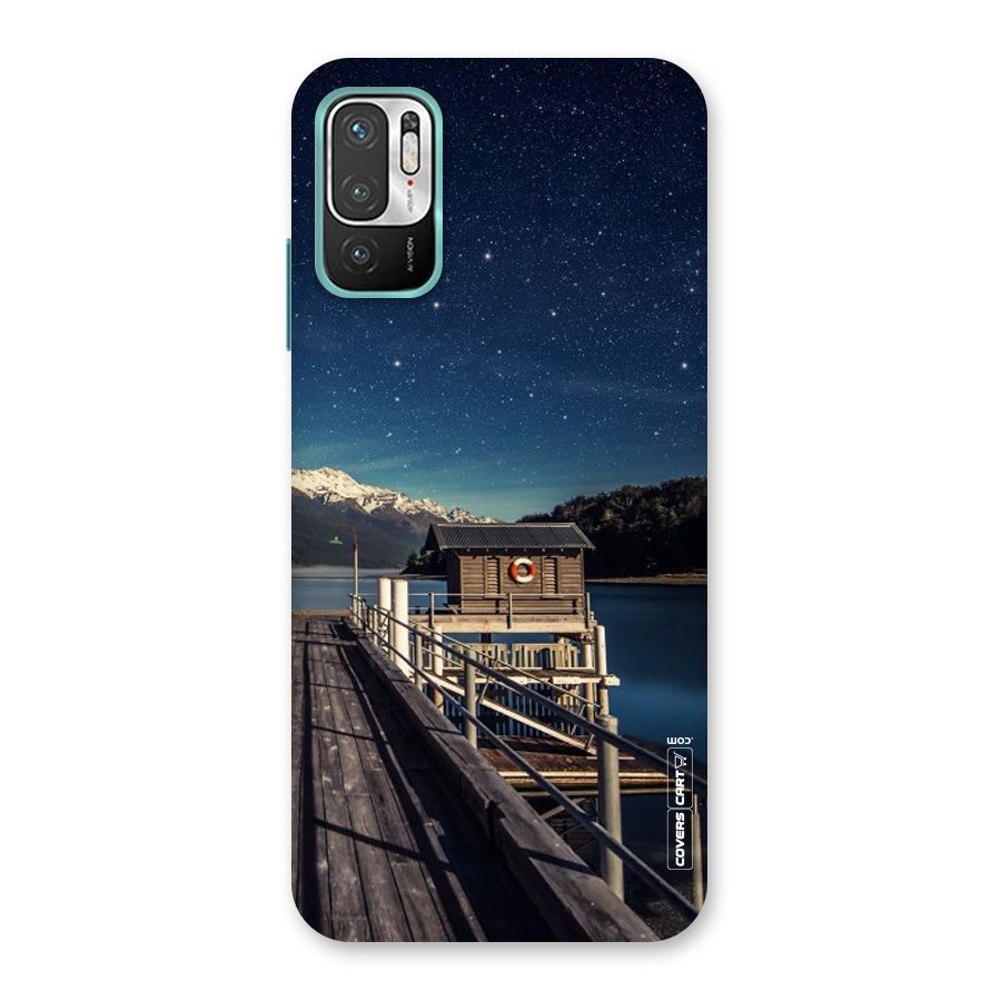 Beautiful Dock Hut Back Case for Redmi Note 10T 5G