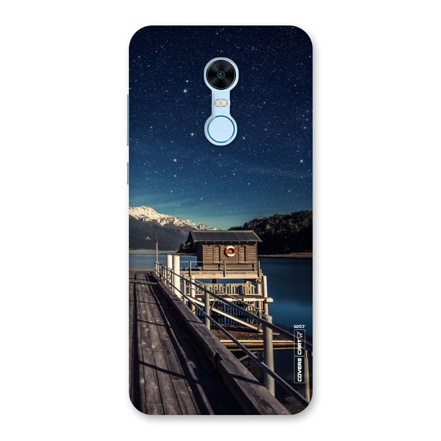 Beautiful Dock Hut Back Case for Redmi Note 5
