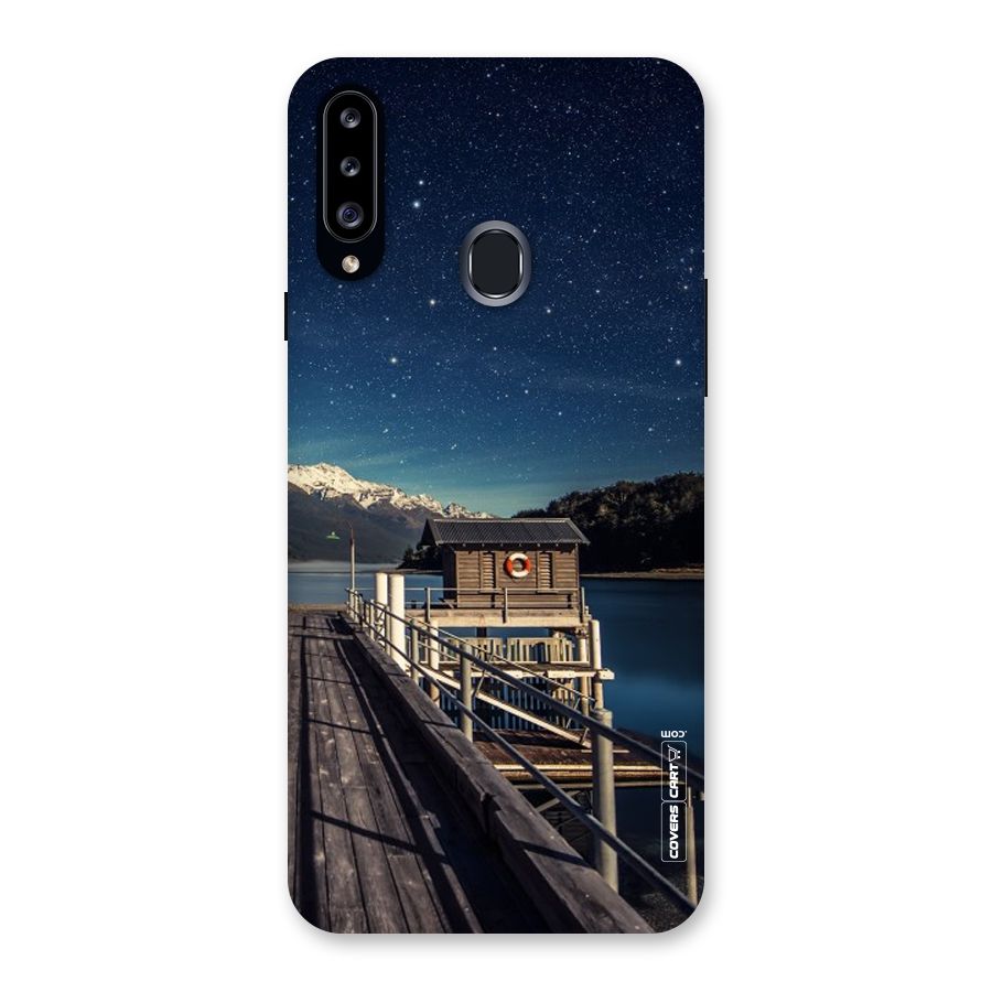 Beautiful Dock Hut Back Case for Samsung Galaxy A20s