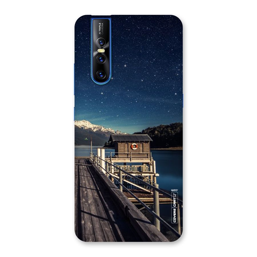 Beautiful Dock Hut Back Case for Vivo V15 Pro