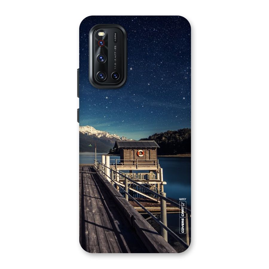 Beautiful Dock Hut Back Case for Vivo V19