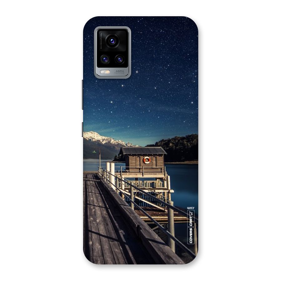 Beautiful Dock Hut Back Case for Vivo V20