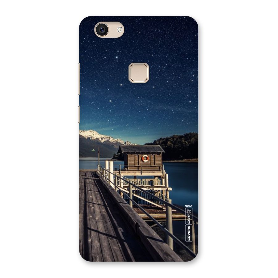 Beautiful Dock Hut Back Case for Vivo V7